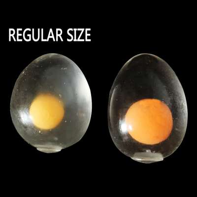 cheap jumbo tpr stress toy egg Egg Splat Ball Big Size Squeeze Egg Yolk Splat Stress Relief  Vent Toys